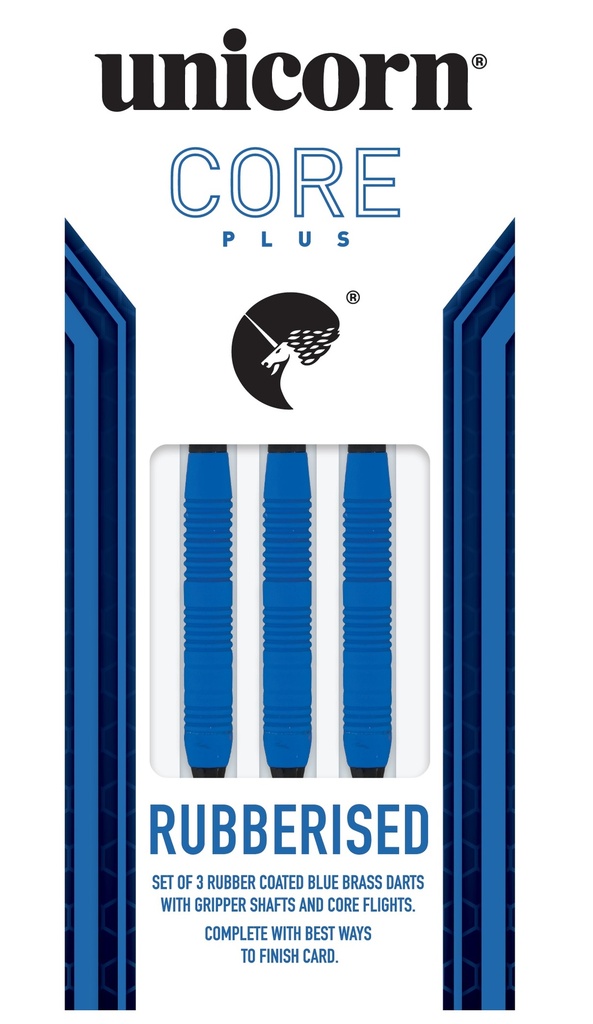 Soft Dart Core Rubberised Unicorn