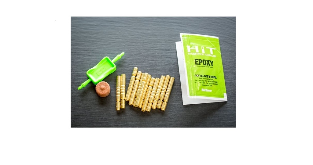 Insert 5mm HIT Brass (12pc.) Easton