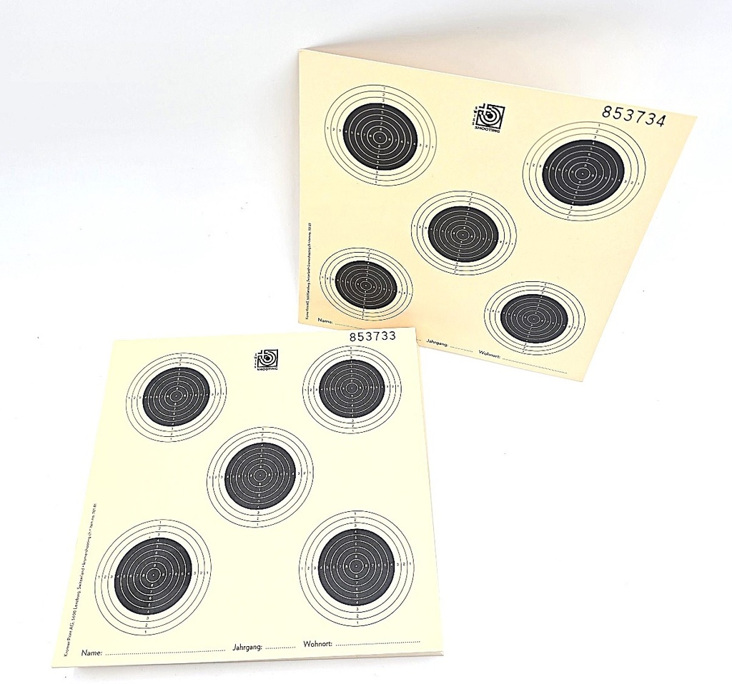 Match-Scheiben 5-Spot (100) Cromer