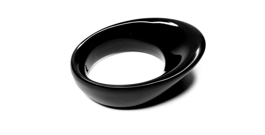 Daumenring Lantern Black Vermil