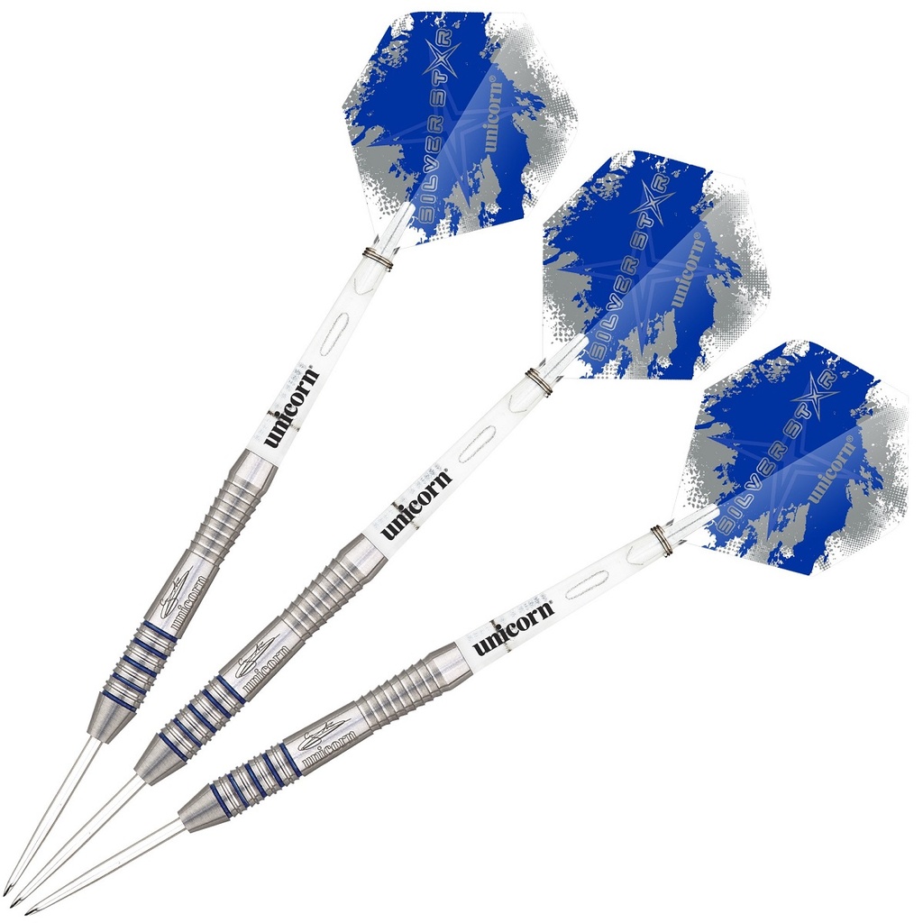 Steel Dart Silver Star Style 2 Unicorn